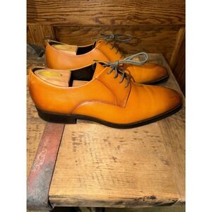 Gifennse Men's Dress Shoes Oxford Formal Handmade Leather Size 12 Office Church